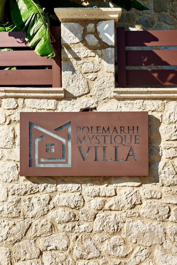 Polemarchi Mystique Villa Voukolies Kültér fotó